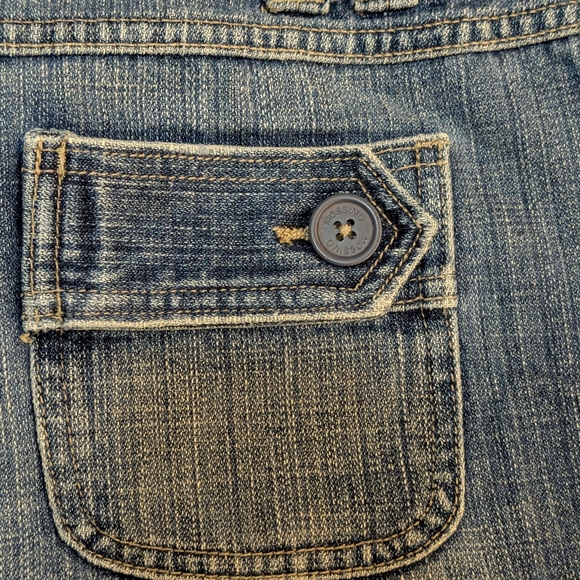 Mossimo Supply Co Denim Low Rise Crop Jeans 5 - Picture 9 of 11